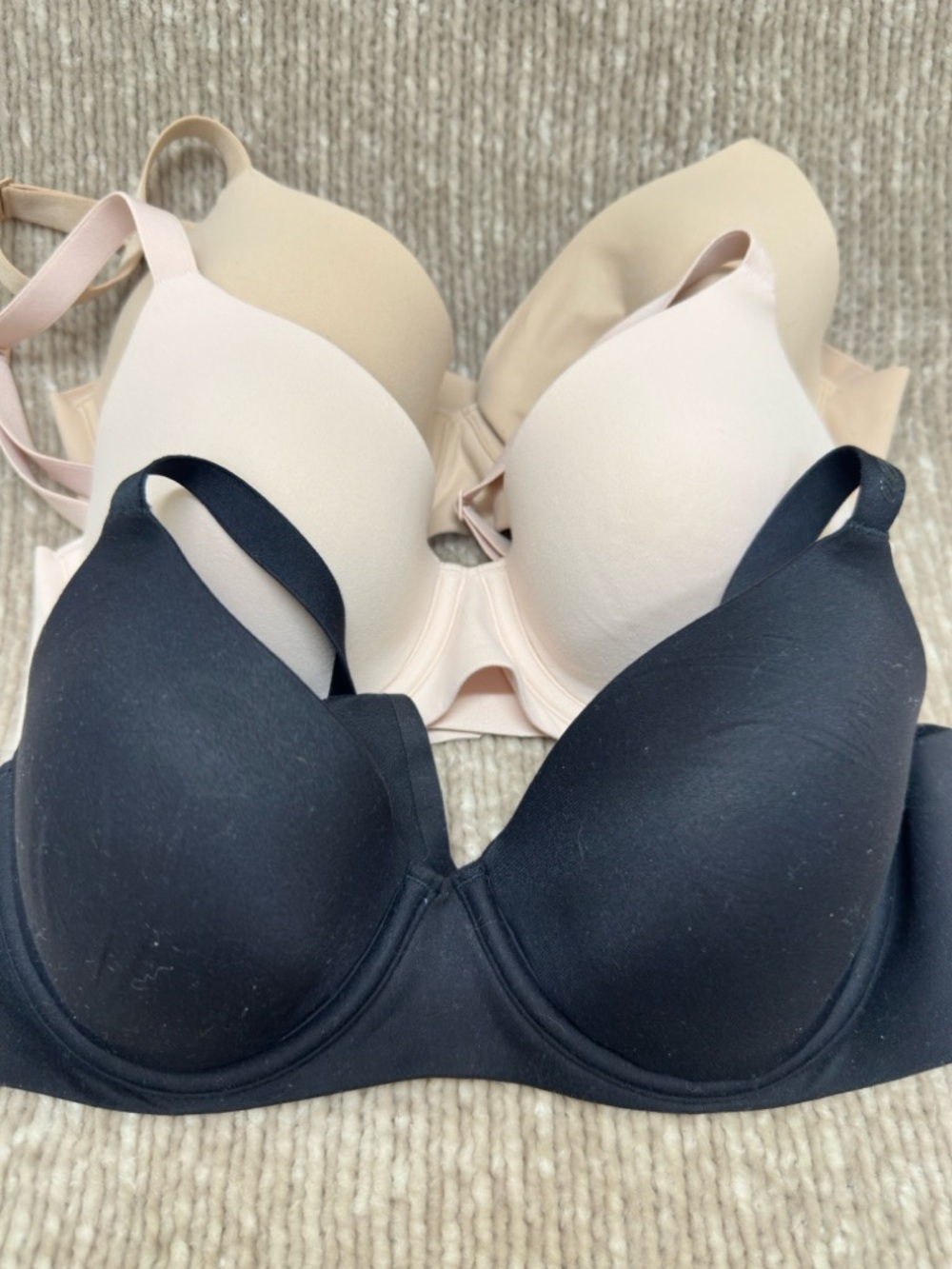 Bundle of 3 Aerie Smoothez hook closure full coverage bras size 32C